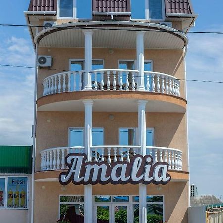 Amalia Hotel Zaliznyy Port Bagian luar foto